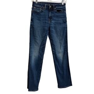 American Eagle Airflex+ Slim Straight Jeans Mens 26x30 Medium Wash Blue